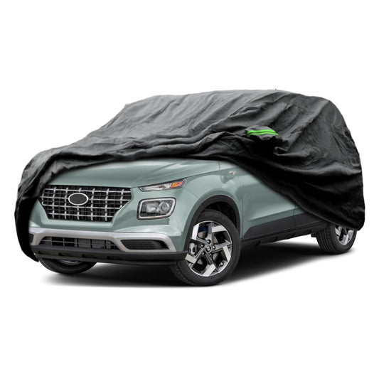 Proadsy Car Cover Custom Fit for Hyundai Venue 2020-2025 2026, Waterproof All Weather for Automobiles, Full Exterior Cover Rain Snow Sun Protector Indoor Outdoor Car Cover