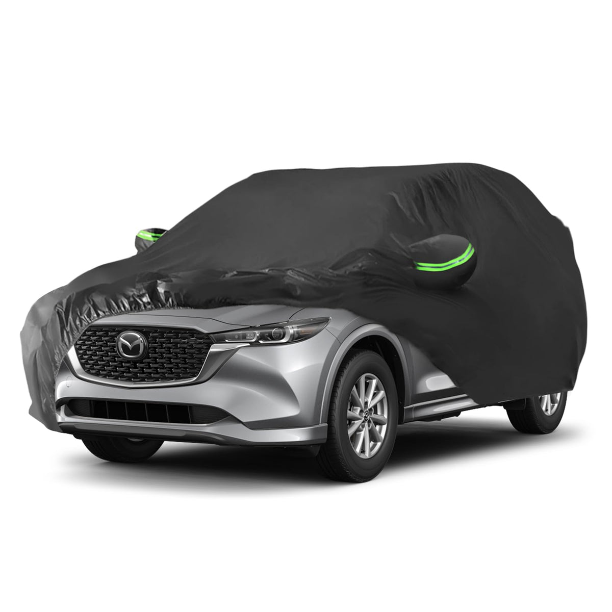 Proadsy Car Cover Compatible with Mazda CX5 2013-2024 2025 2026 Windproof All Weather Waterproof Sun Rain UV Dust Snow Protection Outdoor Covers