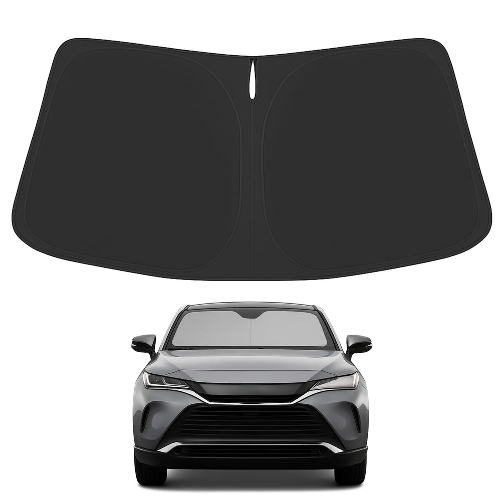 Proadsy 2026 Upgrade Windshield Sunshade Custom Fit 2021-2025 Venza, LE, XLE, Limited, SUV Reflective Heat Sun UV Protector Foldable Front Window Shade Accessories