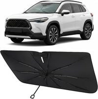 2022-2026 Toyota Corolla Cross Umbrella Windshield Sunshade - Custom Fit Front Windshield Sun Shade