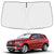 Proadsy Front Windshield Sunshade Foldable Sun Shade Sun Visor Custom Fit 2016-2019 GLE-Class Accessories 2026 Upgrade