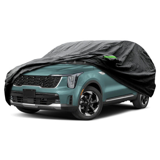 Proadsy 2025 Upgrade Car Cover Custom Fit for Kia Sorento 2021-2024 2025, Waterproof All Weather for Automobiles, Full Exterior Cover Rain Snow Sun Protector Indoor Outdoor Car Cover