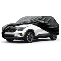 Proadsy Car Cover Custom Fit for Kia Seltos 2021-2025 2026, Waterproof All Weather for Automobiles, Full Exterior Cover Rain Snow Sun Protector Indoor Outdoor Car Cover