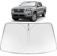 2022-2026 Nissan Frontier Windshield Sunshade - Custom Fit Front Windshield Sun Shade