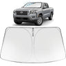 Proadsy Windshield Sun Shade for Frontier 2022-2026 Foldable Front Sunshade Protector Sun Visor Blocks UV Rays Keep Car Cooler Accessories