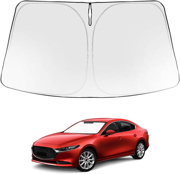 2019-2026 Mazda 3 Windshield Sunshade - Custom Fit Front Windshield Sun Shade