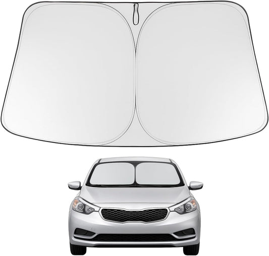 2014-2018 Kia Forte Windshield Sunshade - Custom Fit Front Windshield Sun Shade