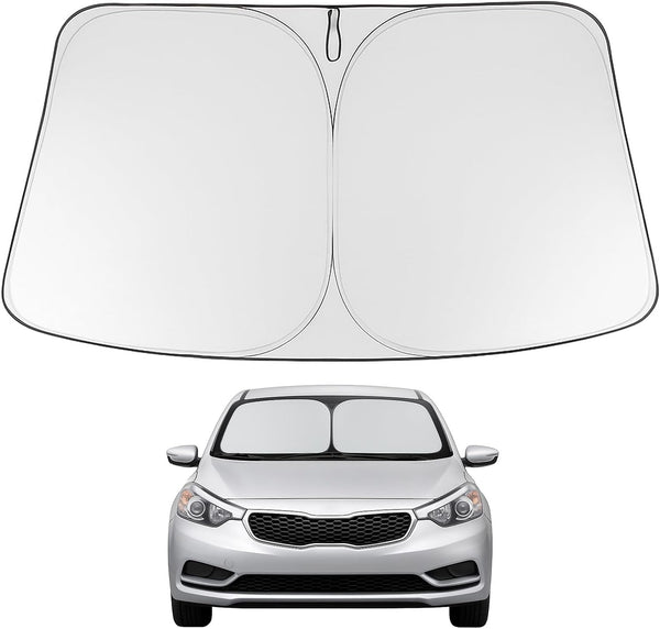 2014-2018 Kia Forte Windshield Sunshade - Custom Fit Front Windshield Sun Shade