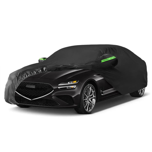 Proadsy Car Cover Custom Fit for 2019-2025 2026 Genesis G70, Waterproof All Weather for Automobiles, Full Exterior Cover Rain Snow Sun Protector Indoor Outdoor Car Cover