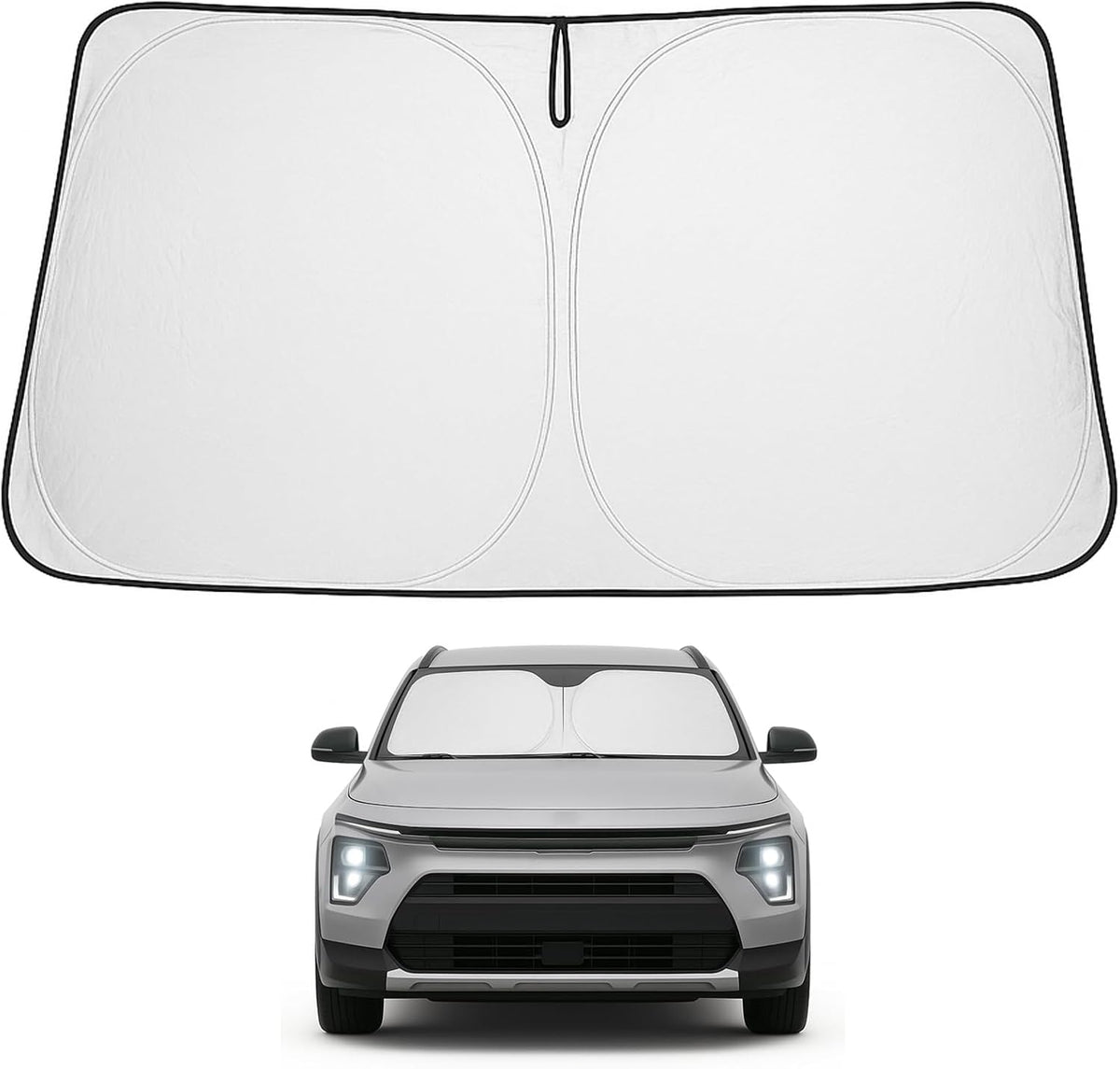 2017-2022 Kia Niro Windshield Sunshade - Custom Fit Front Windshield Sun Shade