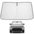 Proadsy 2025 Upgrade Windshield Sun Shade Custom Fit Kia NIRO 2017-2022 4-Layer Foldable Front Sunshade Protector Sun Visor Blocks UV Rays Keep Car Cooler