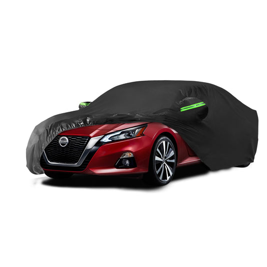 Proadsy 6 Layers Car Cover Compatible with Nissan Altima 1998-2024 2025 2026 Windproof All Weather Waterproof Sun Rain UV Dust Snow Protection Outdoor Full Covers