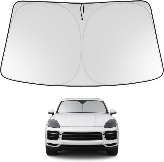 2019-2026 Porsche Cayenne Windshield Sunshade - Custom Fit Front Windshield Sun Shade
