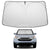 Proadsy 2025 Upgrade Front Windshield Sun Shade Foldable Sunshade Protector Custom Fit 2007–2011 Honda CR-V Accessories