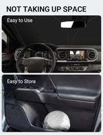 Proadsy for 2016-2023 Toyota Tacoma 2Dr 4Dr Pickup Windshield Sun Shade 4-Layer Foldable Front Sunshade Protector Sun Visor Blocks UV Rays Keep Car Cooler