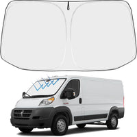 2014-2026 Dodge Ram Promaster Windshield Sunshade - Custom Fit Front Windshield Sun Shade