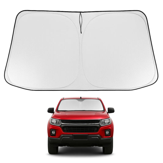 Proadsy 2026 Upgrade Windshield Sun Shade for 2017-2020 Elantra Front Window Sunshade Protector Foldable Sun Visor Blocks UV Rays Keep Car Cooler