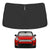Proadsy 2025 Upgrade Windshield Sunshade Custom for Mini Cooper 2015-2023 2024 2025 Reflective Heat Sun UV Protector Foldable Front Window Shade Accessories