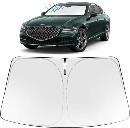 2021-2026 Genesis G80 Windshield Sunshade - Custom Fit Front Windshield Sun Shade