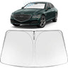 Proadsy Windshield Sun Shade for Genesis G80 2021-2026 Foldable Front Sunshade Protector Sun Visor Blocks UV Rays Keep Car Cooler Accessories
