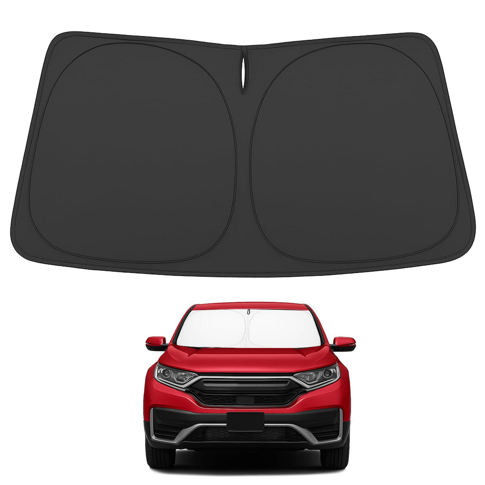 Proadsy for Honda CRV 2017-2022 Windshield Sun Shade 4-Layer Foldable Front Sunshade Protector Sun Visor Blocks UV Rays Keep Car Cooler