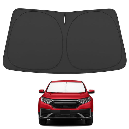 Proadsy for Honda CRV 2017-2022 Windshield Sun Shade 4-Layer Foldable Front Sunshade Protector Sun Visor Blocks UV Rays Keep Car Cooler