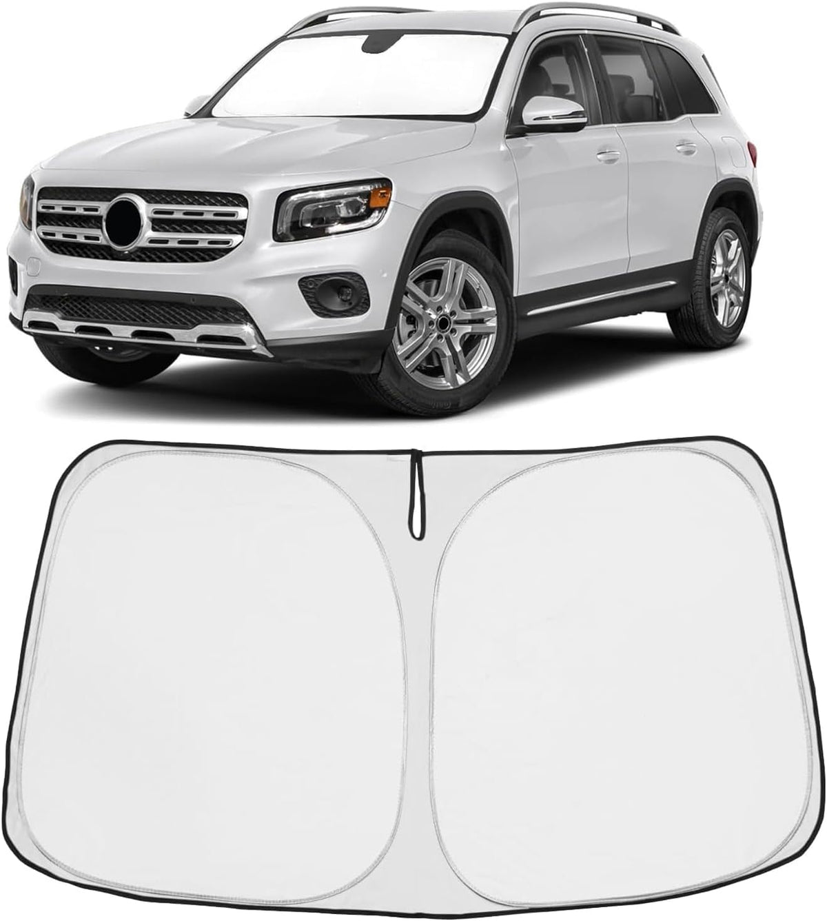2020-2026 Mercedes-Benz GLB Windshield Sunshade - Custom Fit Front Windshield Sun Shade