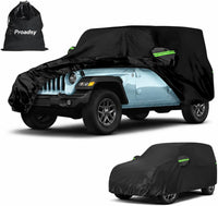 2006-2026 Jeep Wrangler All-Weather Car Cover - Custom Fit Waterproof Outdoor Car Cover