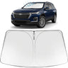 Proadsy Windshield Sun Shade for Chevrolet Traverse 2024-2026 Foldable Front Sunshade Protector Sun Visor Blocks UV Rays Keep Car Cooler Accessories