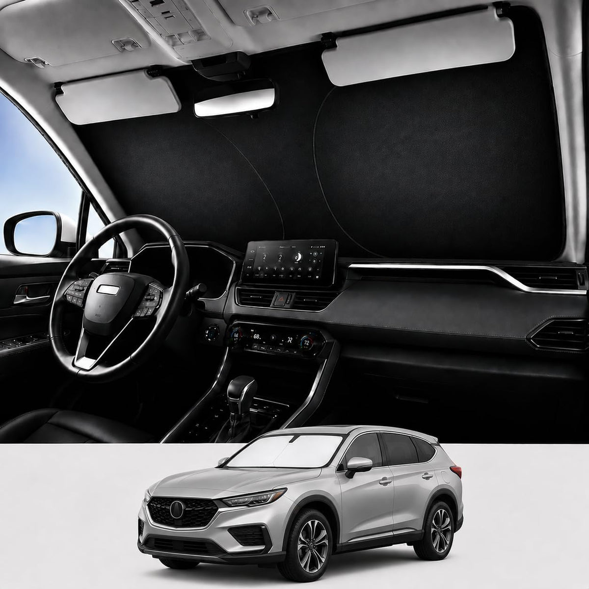 2019-2026 Acura RDX Windshield Sunshade - Custom Fit Front Windshield Sun Shade
