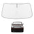 Proadsy Custom Fit Chevrolet Tahoe SUV 2015-2020 Windshield Sun Shade 4-Layer Foldable Front Sunshade Protector Sun Visor Blocks UV Rays Keep Car Cooler