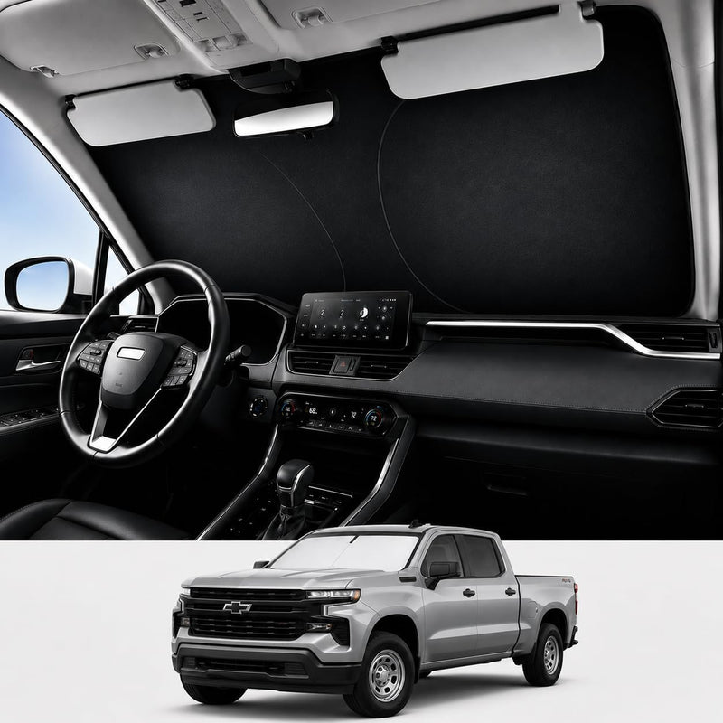 2019-2025 Chevrolet Silverado Windshield Sunshade