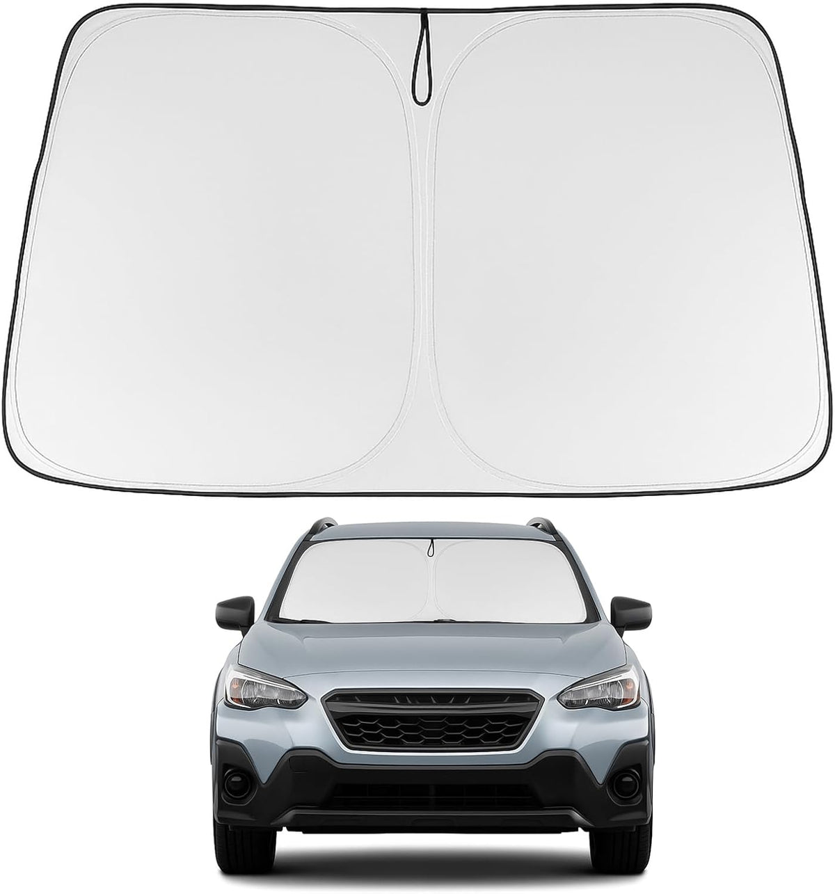 2018-2025 Subaru Crosstrek Windshield Sunshade - Custom Fit Front Windshield Sun Shade