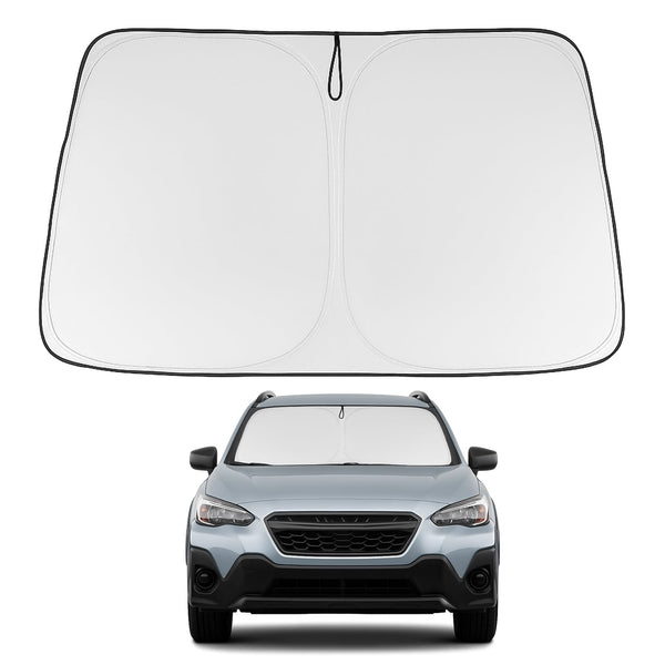 Proadsy 2026 Upgrade Front Windshield Sun Shade Foldable Sunshade Protector Custom Fit 2018-2025 Crosstrek 2.0i Premium Limited Wagon Accessories