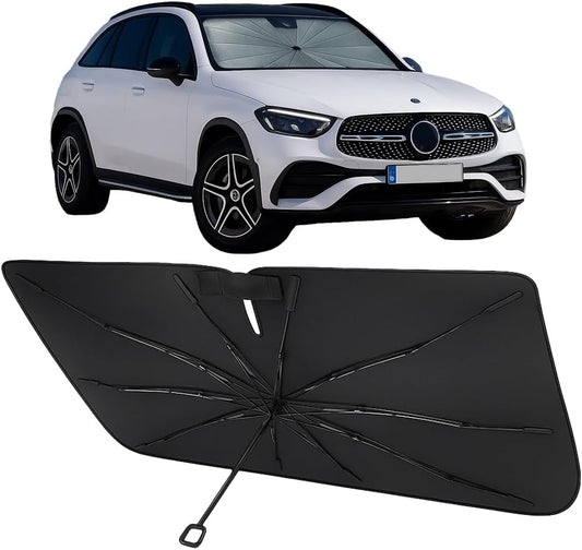 2023-2026 Mercedes-Benz GLC Umbrella Windshield Sunshade - Custom Fit Front Windshield Sun Shade
