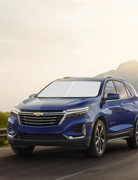 Proadsy 2026 Upgrade Front Windshield Sun Shade Foldable Sun Shade Protector Custom Fit 2018-2025 Equinox Accessories