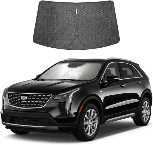 2019-2026 Cadillac XT4 Ice Crystal Windshield Sunshade - Custom Fit Front Windshield Sun Shade