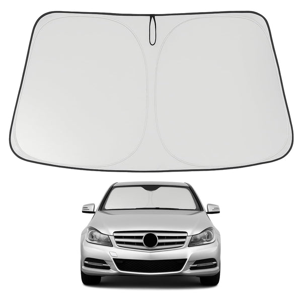 Proadsy 2026 Upgrade Front Windshield Sun Shade Foldable Sunshade Protector Custom Fit 2006–2010 Dodge Charger Accessories
