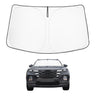Proadsy Windshield Sun Shade Custom Fit Hyundai Santa Cruz 2022-2025 2026 4-Layer Foldable Front Sunshade Protector Sun Visor Blocks UV Rays Keep Car Cooler