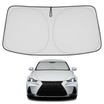 Proadsy 2026 Upgrade Windshield Sun Shade Custom Fit Lexus NX 2022-2025 2026 4-Layer Foldable Front Sunshade Protector Sun Visor Blocks UV Rays Keep Car Cooler