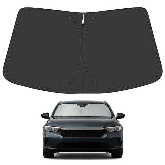 Proadsy for Honda Accord 2023 2024 2025 2026 Windshield Sun Shade 4-Layer Foldable Front Sunshade Protector Sun Visor Blocks UV Rays Keep Car Cooler