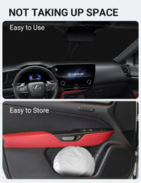 Proadsy 2026 Upgrade Windshield Sun Shade Custom Fit Lexus NX 2022-2025 2026 4-Layer Foldable Front Sunshade Protector Sun Visor Blocks UV Rays Keep Car Cooler