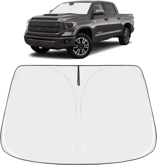2007-2021 Toyota Tundra Windshield Sunshade - Custom Fit Front Windshield Sun Shade