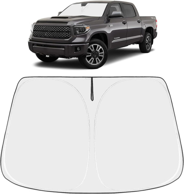 2007-2021 Toyota Tundra Windshield Sunshade - Custom Fit Front Windshield Sun Shade