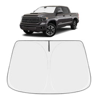 Proadsy 2026 Upgrade Front Windshield Sun Shade Foldable Sunshade Protector Custom Fit Tundra 2007-2021 Limited Sr5 Platinum Accessories