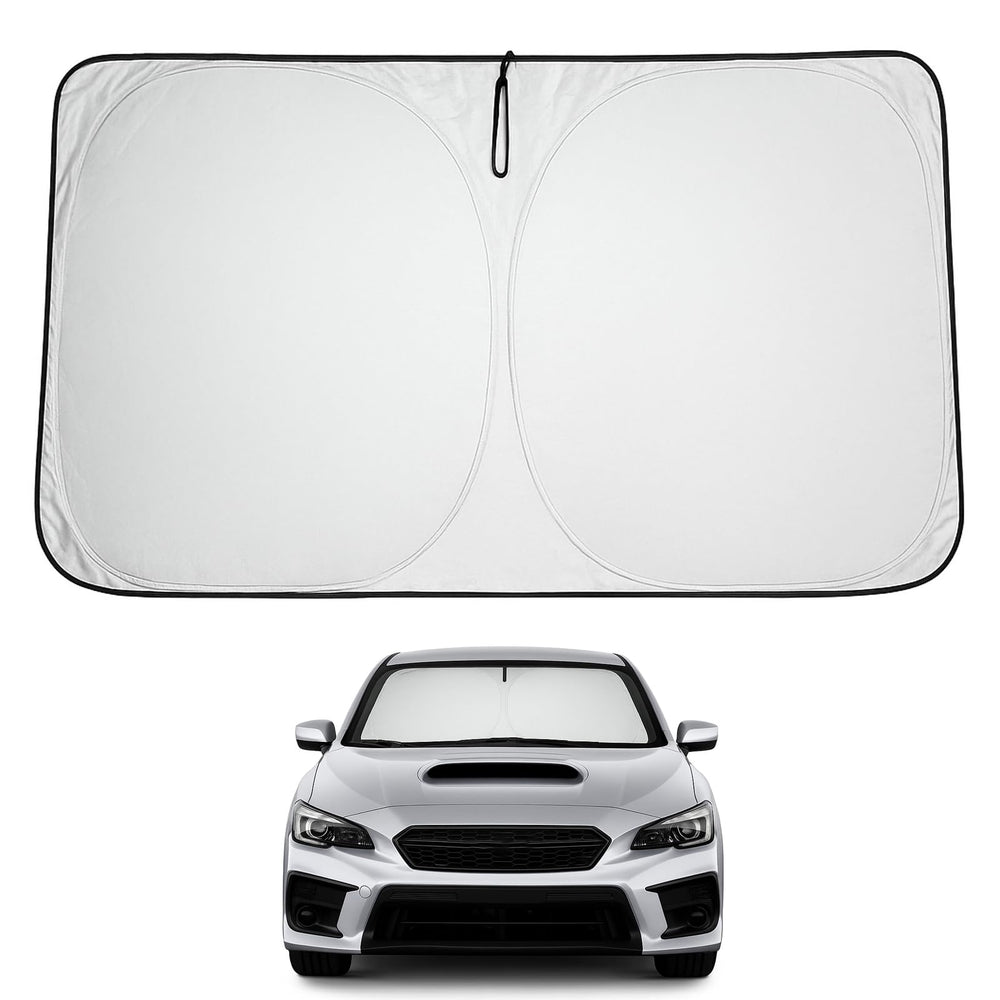 Proadsy 2025 Upgrade Windshield Sun Shade Custom Fit Subaru WRX 2015-2021 4-Layer Foldable Front Sunshade Protector Sun Visor Blocks UV Rays Keep Car Cooler