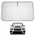 Proadsy 2025 Upgrade Windshield Sun Shade Custom Fit Subaru WRX 2015-2021 4-Layer Foldable Front Sunshade Protector Sun Visor Blocks UV Rays Keep Car Cooler