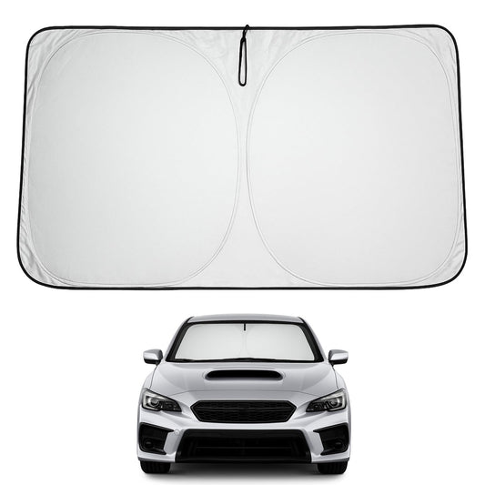 Proadsy 2025 Upgrade Windshield Sun Shade Custom Fit Subaru WRX 2015-2021 4-Layer Foldable Front Sunshade Protector Sun Visor Blocks UV Rays Keep Car Cooler