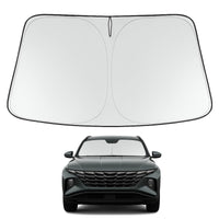 Proadsy Windshield Sun Shade for Hyundai Tucson 2026 2025 2024 2023 2022 Front Window Sunshade Protector Foldable Sun Visor Blocks UV Rays Keep Car Cooler