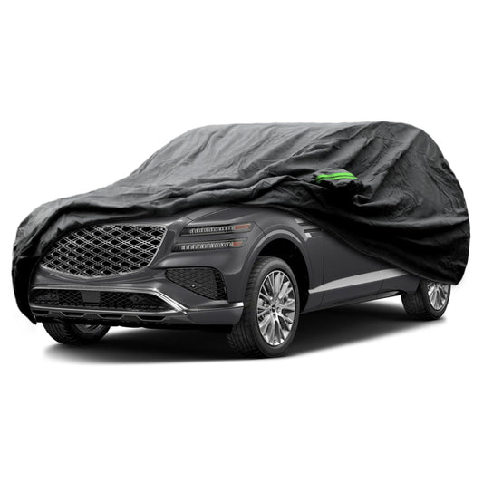 Proadsy Car Cover Custom Fit for 2021-2025 2026 Genesis GV80, Waterproof All Weather for Automobiles, Full Exterior Cover Rain Snow Sun Protector Indoor Outdoor Car Cover